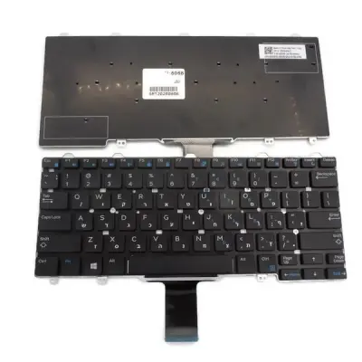 מקלדת למחשב נייד Dell Latitude E7270 E7250 backlight