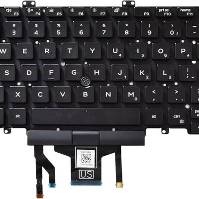 מקלדת למחשב נייד Dell Latitude 5411 5400 7400 Trackpoint&Backlight