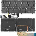 מקלדת למחשב נייד Dell xps 9370 9380 7390 Backlight