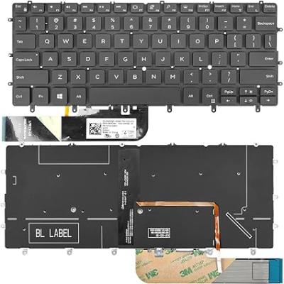 מקלדת למחשב נייד Dell xps 9370 9380 7390 Backlight