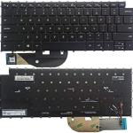 מקלדת למחשב נייד Dell xps 15 9500 backlight  no top right key