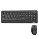 סט מקלדת +עכבר אלחוטי מבית Lenovo דגם KN102 בצבע שחור