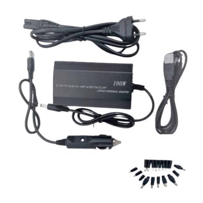 מטען אוניברסלי למחשב נייד – לרכב לבית Universal Car Charger Laptop+TYPE C