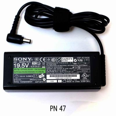 מטען מקורי למחשב נייד Sony 19.5V/4.7A 6.0*4.4
