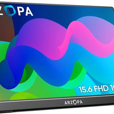 מסך עזר נייד דגם A1 GAMUT מבית ARZOPA