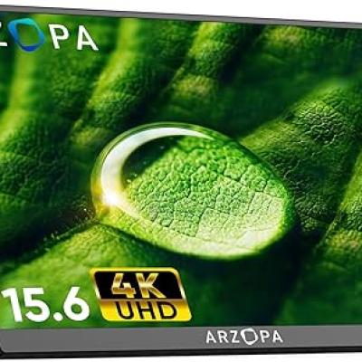 מסך עזר נייד 4K דגם E1 מבית ARZOPA