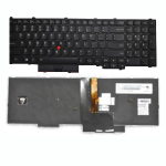 מקלדת למחשב נייד Lenovo P50  P70 red mouse Backlight