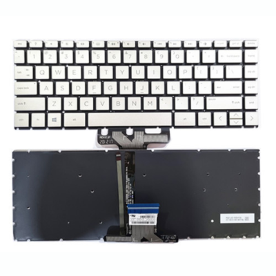 מקלדת למחשב נייד HP 14 CF 14 CK 14 DF 14 DK 14 MA Silver