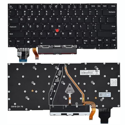 מקלדת למחשב נייד Lenovo ThinkPad X1 Carbon 7th Gen Backlight