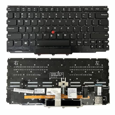 מקלדת למחשב נייד Lenovo Thinkpad x1 yoga 3rd gen tracking point+backlight