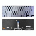 מקלדת למחשב נייד Asus UX392 backlight Silver