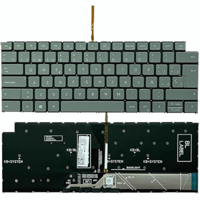 מקלדת למחשב נייד Dell inspiron 5320 14 5410 5418 5420 Backlight