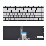 מקלדת למחשב נייד Hp 14-CD 14-CE 14-CK Silver backlight