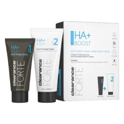 ערכה לטיפול בכף היד HA+ BOOST – סרום וקרם Clearance FORTE