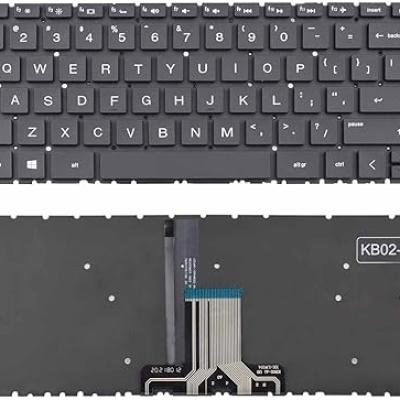 מקלדת למחשב נייד HP 14 DQ 14 DH Black