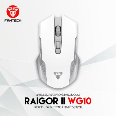 עכבר גיימינג אלחוטי FANTECH RAIGOR II WG10 WIRELESS לבן