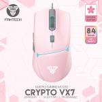 עכבר גיימינג ורוד FANTECH VX7