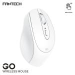 עכבר משרדי אלחוטי לחיצה שקטה Fantech W191 לבן