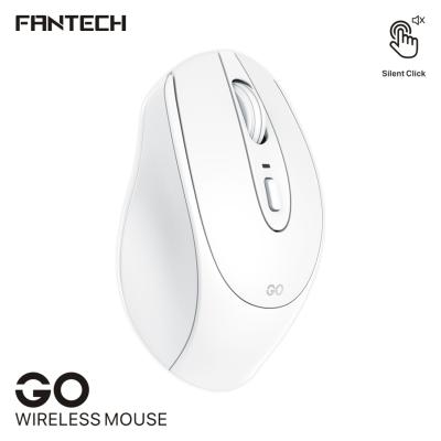 עכבר משרדי אלחוטי לחיצה שקטה Fantech W191 לבן