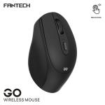 עכבר משרדי אלחוטי לחיצה שקטה Fantech W191 שחור