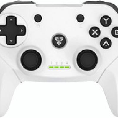 שלט חוטי מבית fantech דגם WGP12 בצבע לבן תומך ב PS3 +PC