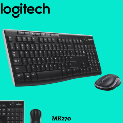 סט מקלדת ועכבר Logitech MK270