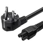 כבל מתח Power Cord C5 – 3pins 1.5m -כבל מיקי – ישראלי