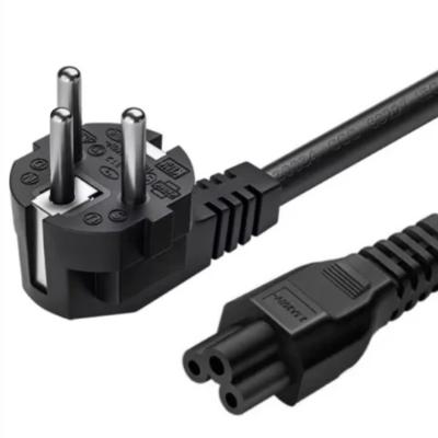 כבל מתח Power Cord C5 – 3pins 1.5m -כבל מיקי – ישראלי