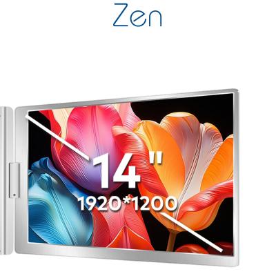 שני מסכי עזר 14 אינץ’ למחשב נייד דגם S688 Pro מבית Zen