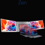 שני מסכי עזר 15.6 אינץ’ למחשב נייד דגם S800 מבית Zen