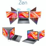 שני מסכי עזר 15.6 אינץ’ למחשב נייד דגם S800 מבית Zen